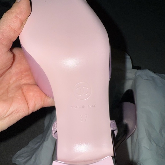 Brand New Chanel Kitten Heel / Sandals - Picture 6 of 6